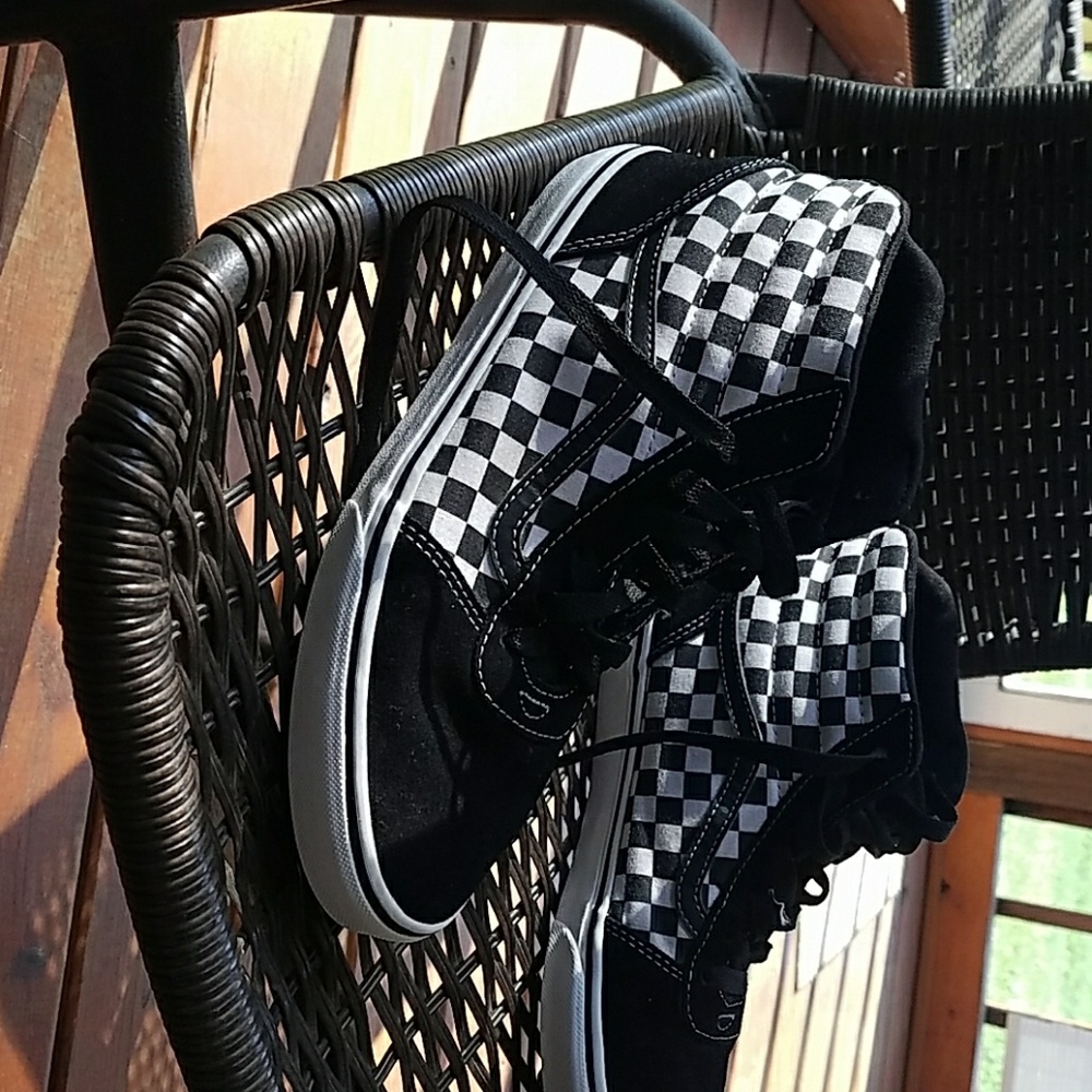 Size 7 boys Vans